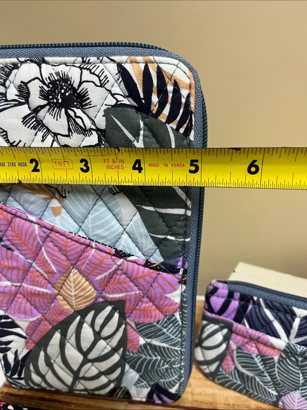 Bundle Vera Bradley mini wallet, luggage tag,small coin purse & travel wallet